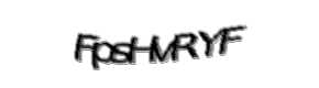 Security check image, please type the characters shown