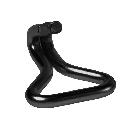 Doublehook, 75mm, LC5000daN, Black