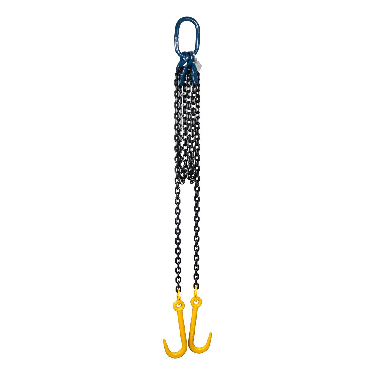 Towing Chain 2-parted, Shark hook