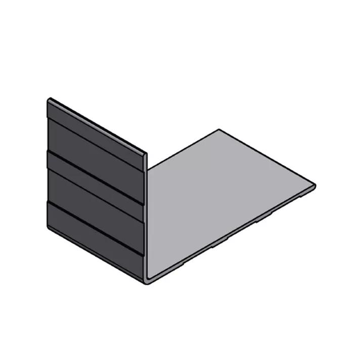 Corner profile 250x40 mm L=7500 mm