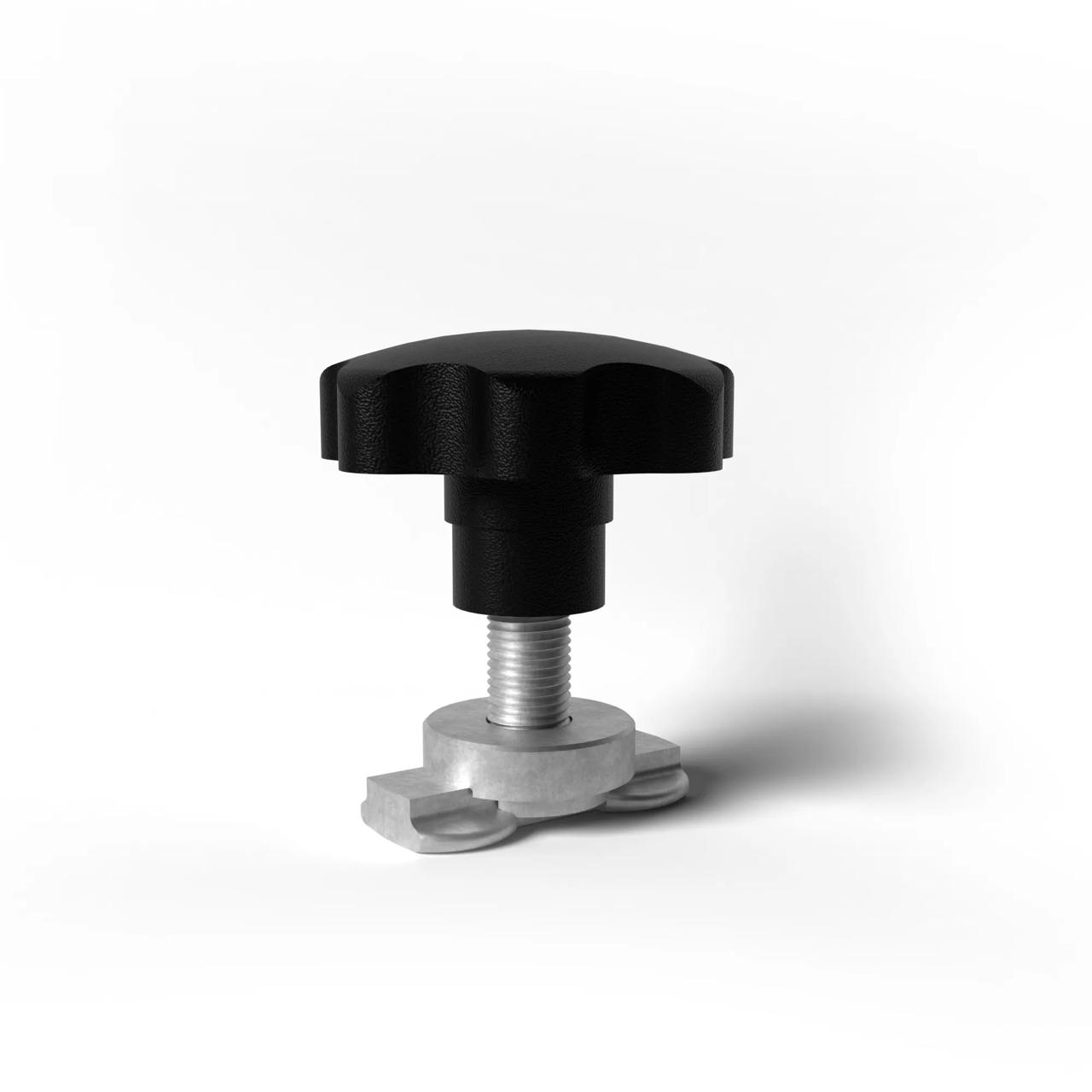 Screwfitting 14-24 mm with knob