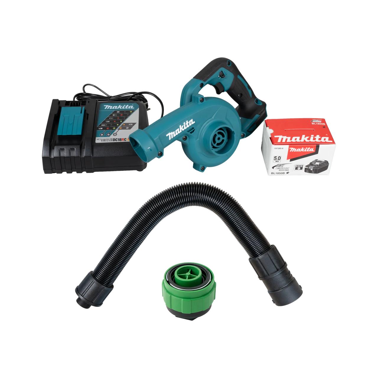 Luftkuddefyllare Makita, Komplett