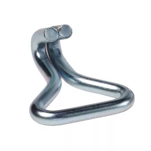 Doublehook, 50mm, LC2500daN, Zinc plated