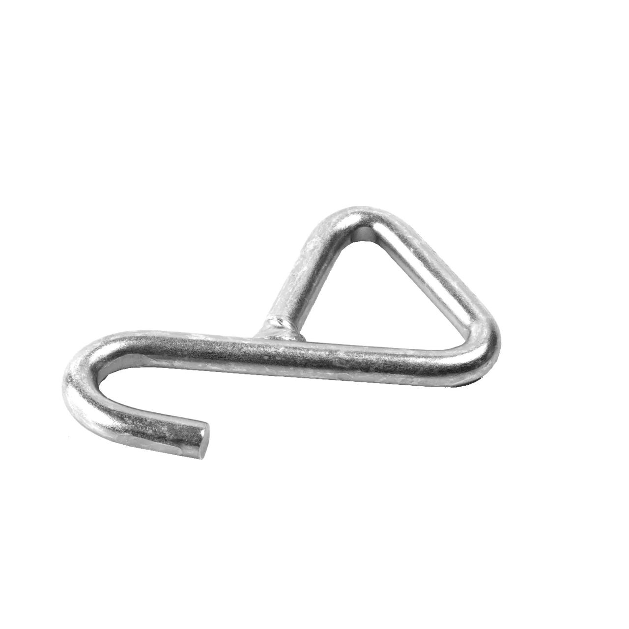 Flat hook, 50mm, for track