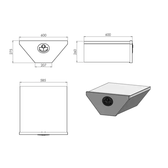 triangle box