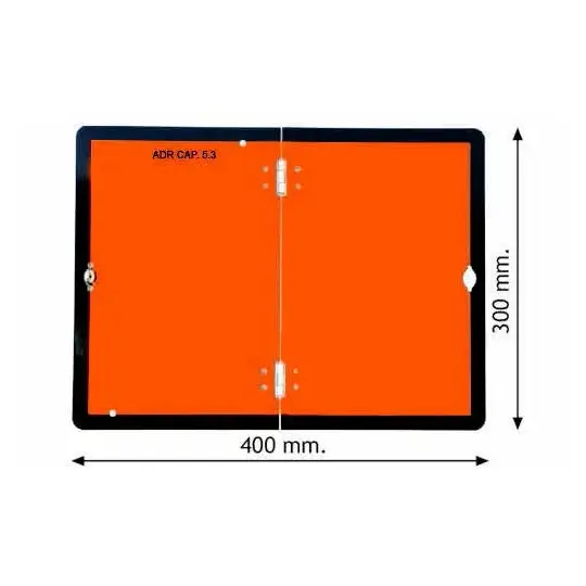 plaque adr