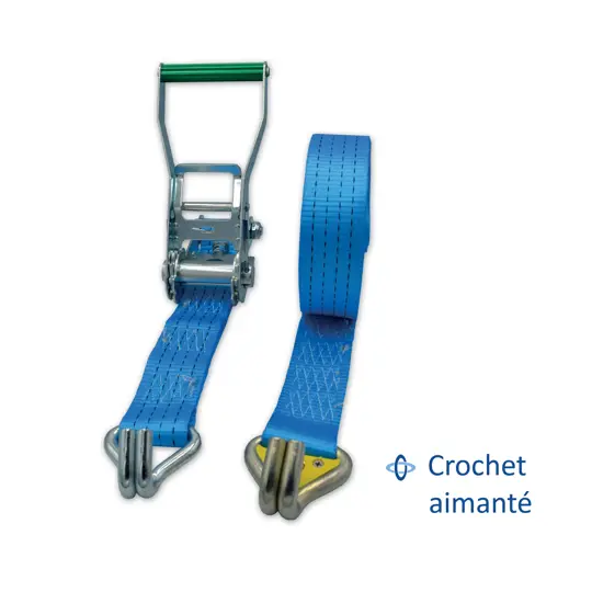 sangle d'arrimage 9m6t crochet aimanté