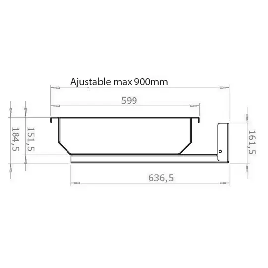 Coffre a filet réglable