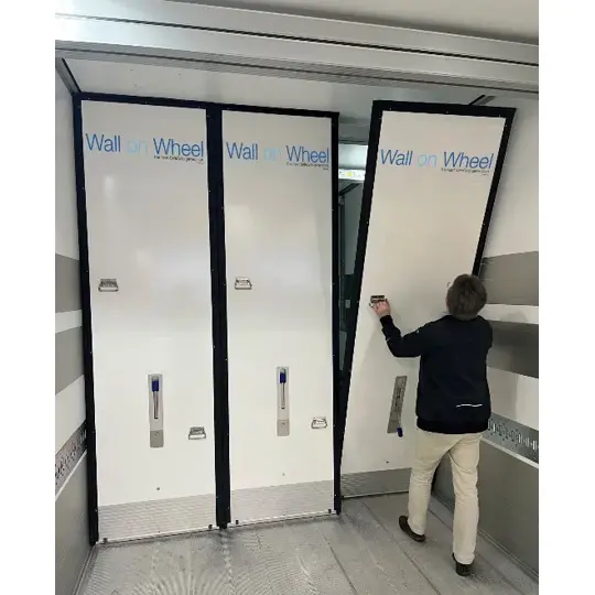 wall on wheel paroi thermique sur roulette