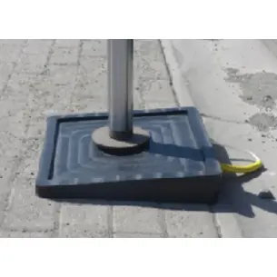 Stabilising pads for machines weighing up to 15,000 kg