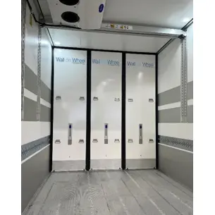 SAFECOLD : Paroi thermique sur roulettes Wall on Wheel