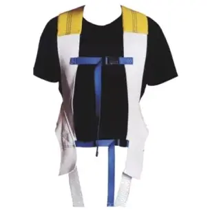 Harnais déménageur confort, 2 boucles de serrage, renforts épaules et lombaires