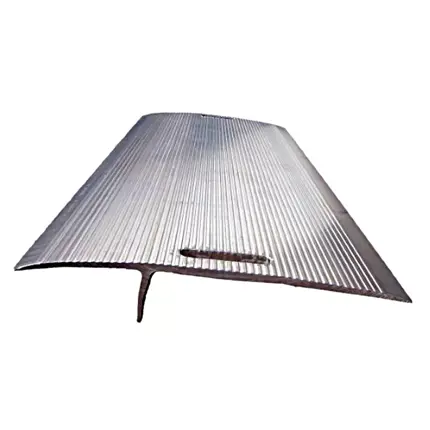 Plaque de liaison aluminium quai / camion 4T