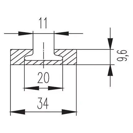 rail aéro plat