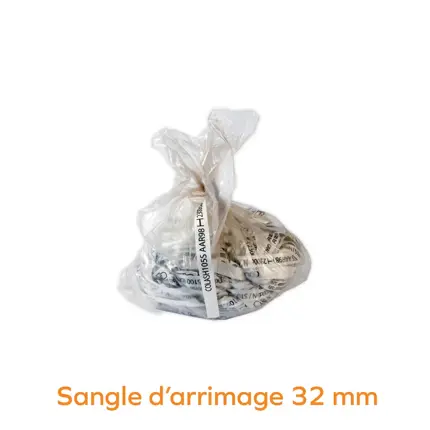 Sangles d’arrimage à usage unique 32 ou 50 mm