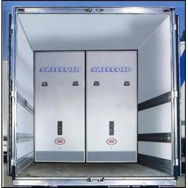 Paroi isotherme rigide de séparation pour camion frigorifique