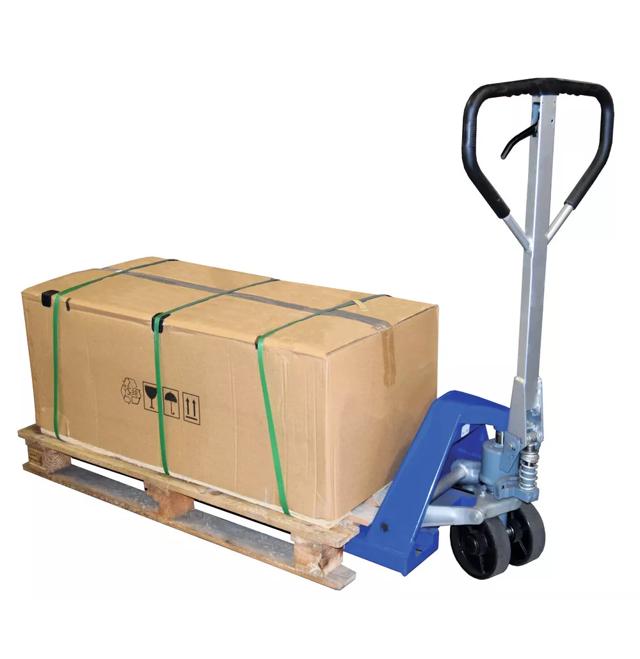 Pallet Truck with a load