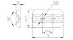 double anchor plate